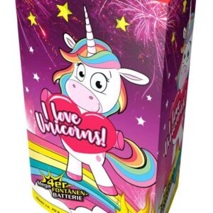 Foto, Batterie, I love Unicorns